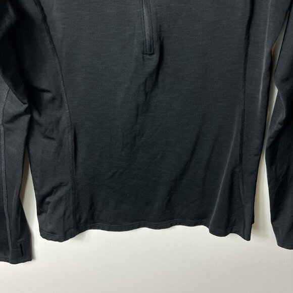 Under Armour Women's‎ Qualifier Half-Zip Running Top Black Size large - Picture 4 of 9